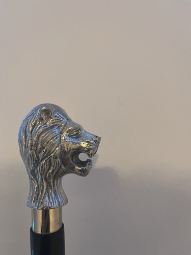 Sterling silver walking stick - silver,