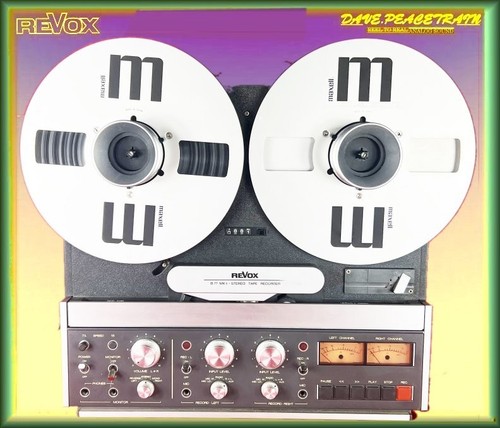 Revox b77 half track - hs,