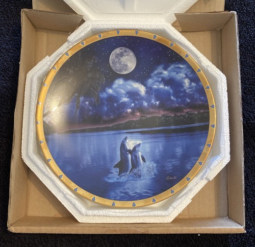 Moonlight fantasy plate - moonlight,