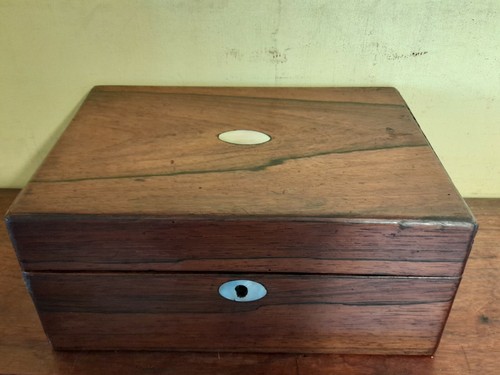 Victorian rosewood sewing