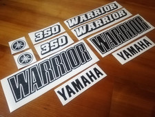 Warrior 350 - YFM Quad Decals