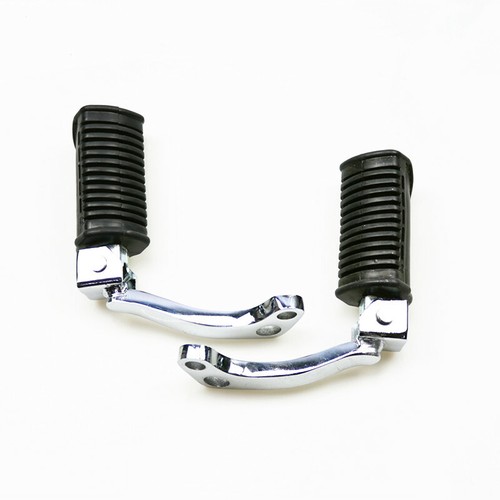 Black front footrests foot - black,