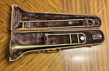 VTG Antique 1930s F.E. Olds And Sons Ambassador Trombone California USA Works 