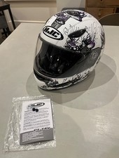 HJC CL-14Y Mushroom Graphic Full Face Motorcycle Helmet Kids Size 50cm Road Use