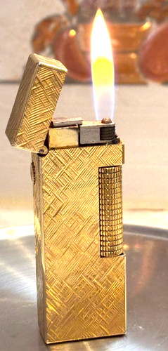 Dunhill rollagas gold - rollagas, lighter