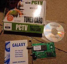 Vintage PC TV Tuner Card  Galaxy PCI
