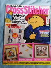 Cross Stitcher Magazine Paddington Bear etc August 2003 Cross Stitch