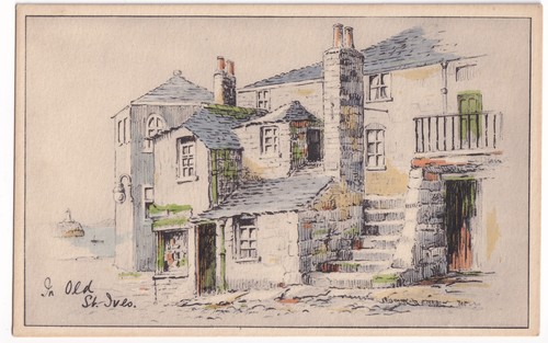 Ives cornwall vintage art - ives,