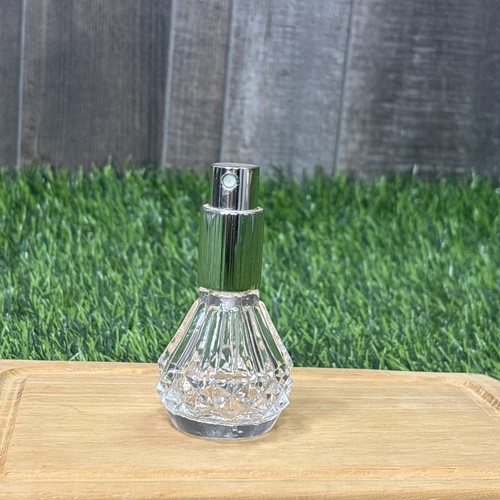 Vintage cut glass perfume - vintage,