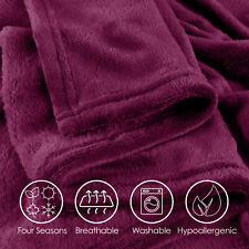 Large Faux Fur Throw Sofa Bed