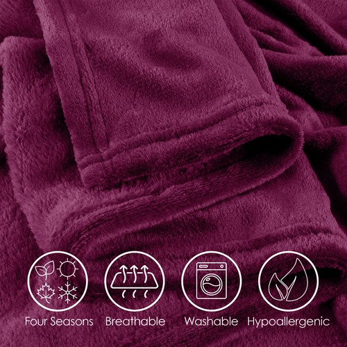 Large faux fur - large, throw