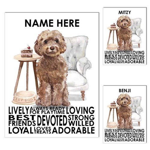Personalised dog sign metal - personalised,