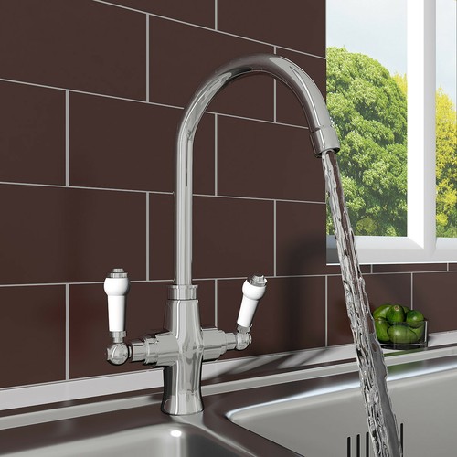 Traditional swivel spout dual - swivel,