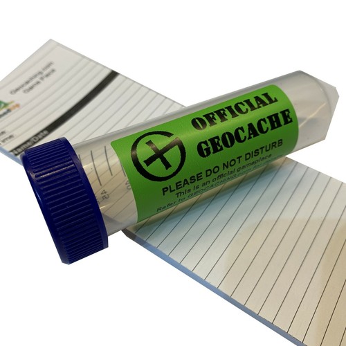 Tough screw top geocache tube - screw,