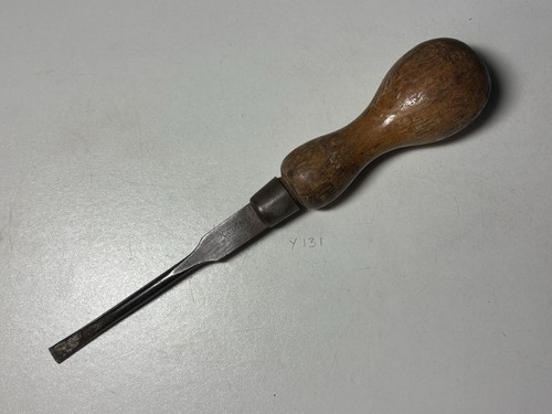 Vintage wooden handled flat - handled,