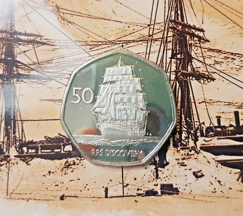 2021 50p rrs discovery - 50p,