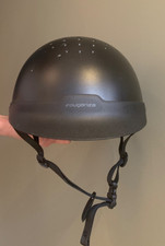 Decathlon black horse riding