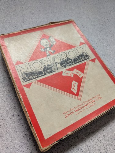 Monopoly 1930s vintage board - vintage,