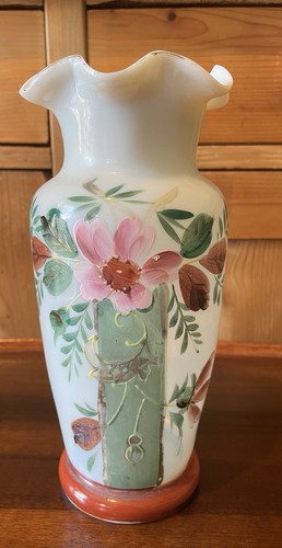 Antique victorian opaline - victorian,
