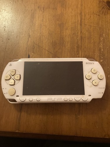 Sony psp white handheld - psp,