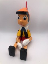 Pinocchio Wooden Jointed Vintage Toy Shelf Sitter