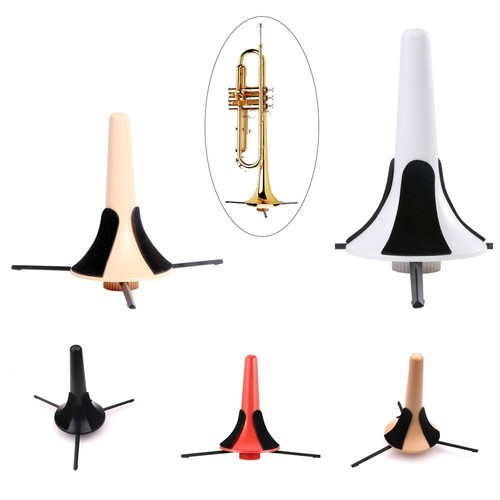 Portable trumpet tripod holder - trumpet,