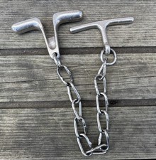 Original WW2/Post-War German ‘Come along’ Police Handcuffs