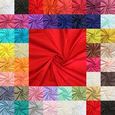 Plain Polycotton Fabric Dress