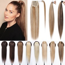 100% Remy Human Hair Wrap