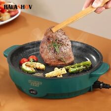 Electric MultiCooker Electric Frying Pan 220V Househould Barbecue Fried Steak UK