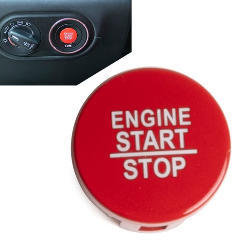 Engine start stop button cover - start,