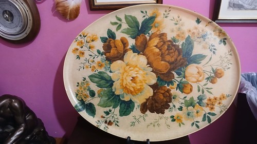 Vintage 1970s large oval - 1970s,