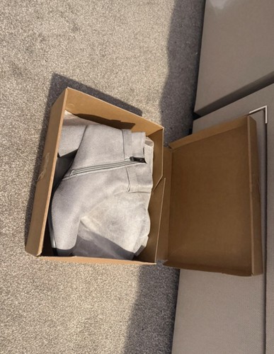 New look grey suedette - grey,