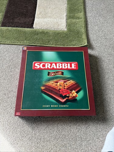 Scrabble deluxe edition - scrabble,