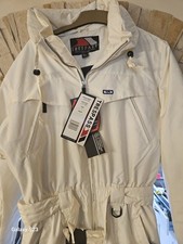 Trespass Ski Suit Cream/off White Thermal Lining Size Large. Brand New With Tags