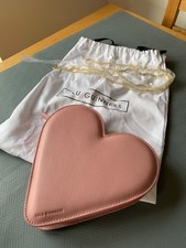 Lulu Guiness blush pink heart