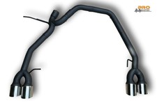 Sport Exhaust Back Box Delete Straight Pipe for BMW 5 M5 F10 F11  Diesel Quad