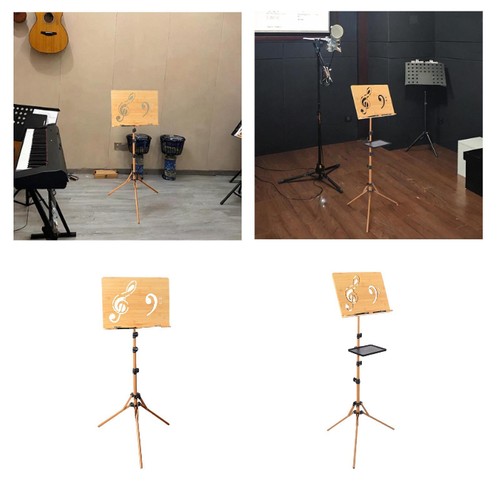 Wooden music stand - music, portable