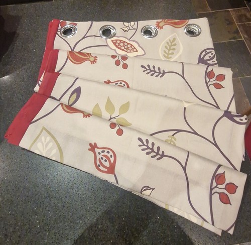 Fabric curtains with ring - curtains,