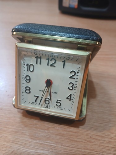 Westclox vintage travel alarm - vintage,