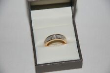 Goldsmiths 1.05ct Diamond 18ct Yellow Gold Ladies Half Eternity Ring