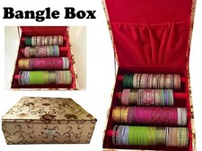 💥 Bangle Box 4 Roll Holder Storage Indian Gold Jewellery UK✔✂