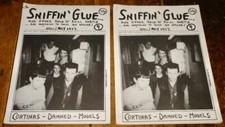 SNIFFIN' GLUE NO. 9 MAY 1977 ORIGINAL DIY PUNK FANZINE ZINE MAGAZINE JOHN PEEL