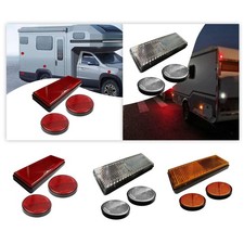 3 Pieces Motorcycle Reflector