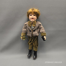 Vintage Porcelain Singing Boy