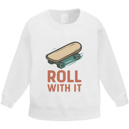 Roll with skateboard kids - it,