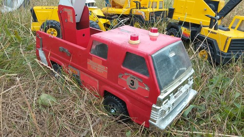 Vintage tonka fire truck - vintage,