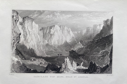 1831 antique print carclaze - antique, print;