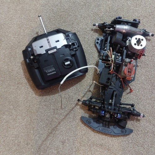 Kyosho nitro car 4wd with - rc,