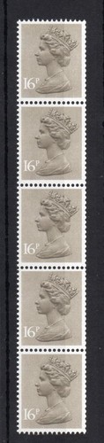 16p machin unmounted mint coil - unmounted,